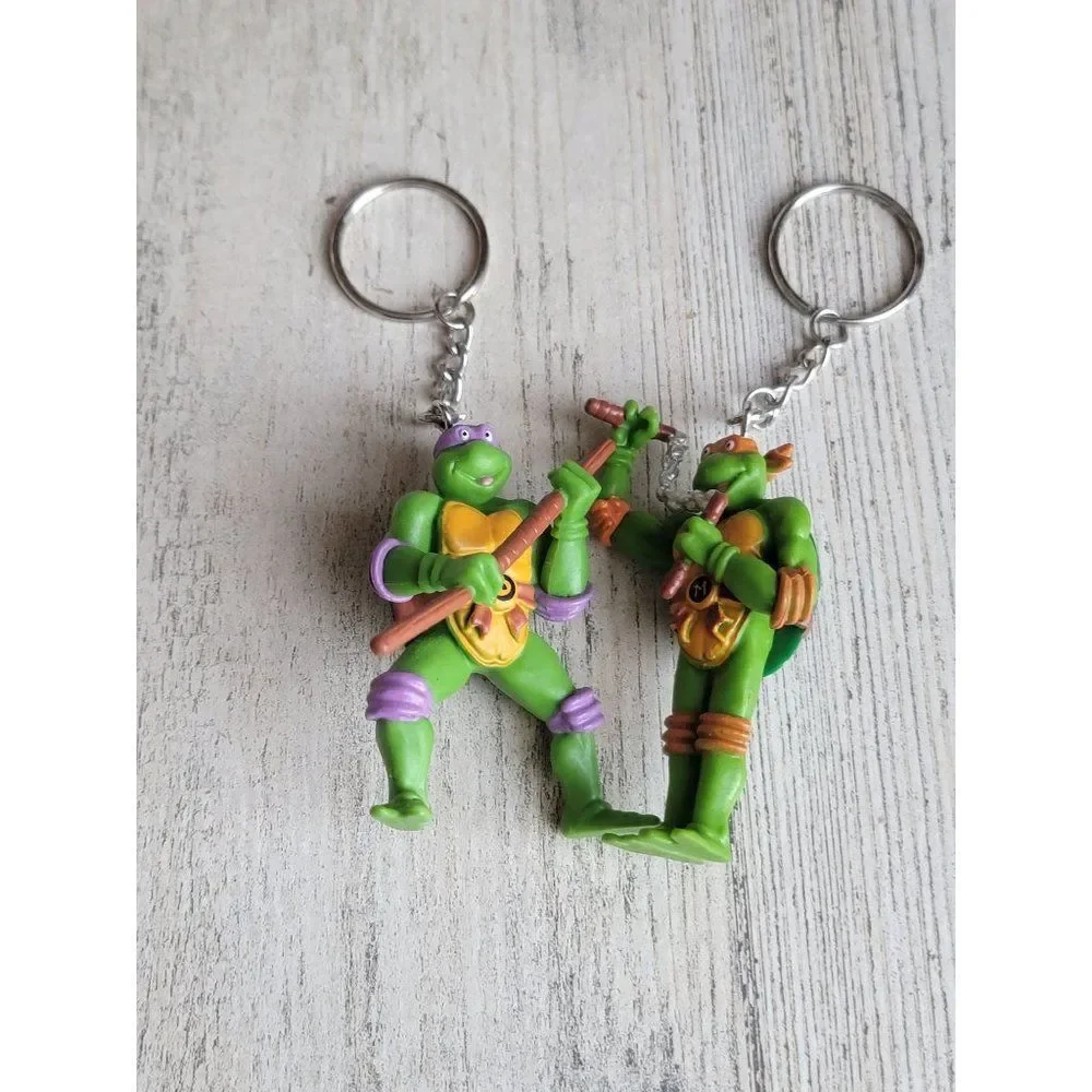 Teenage Mutant Donatello Michelangelo Ninja‎ Turtles keychain 2015